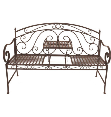 Saket Gartenbank rostbraun Saket Gartenbank rostbraun