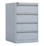 ECO Karteischrank grau/grau 4 Schubladen