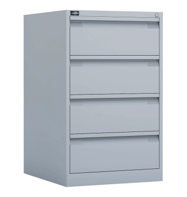 ECO Karteischrank grau/grau 4 Schubladen