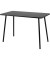 Schreibtisch easyHome HOPM, 75cm (H), 114x60cm (BxT), rechteckig, schwarz / schwarz