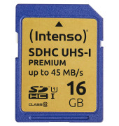 Speicherkarte Premium 3421470, SDHC, Class 10, bis 90 MB/s, 16 GB