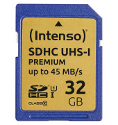 Speicherkarte Premium 3421480, SDHC, Class 10, bis 90 MB/s, 32 GB