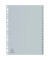 Kunststoffregister Forever 1931E, 1 bis 31, A4, 130µm, graue Taben, 31-teilig