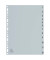 Kunststoffregister Forever 1912E, 1 bis 12, A4, 130µm, graue Taben, 12-teilig