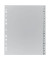 Kunststoffregister Forever 1920B, A bis Z, A4, 130µm, graue Taben, 20-teilig