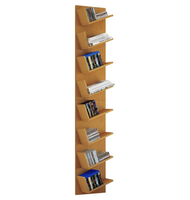 Lansi Maxi Bücherregal buche 8 Fachböden Lansi Maxi Bücherregal buche 8 Fachböden