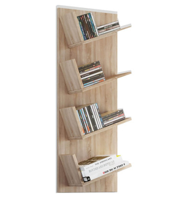 Lansi Bücherregal sonoma-eiche 4 Fachböden Lansi Bücherregal sonoma-eiche 4 Fachböden
