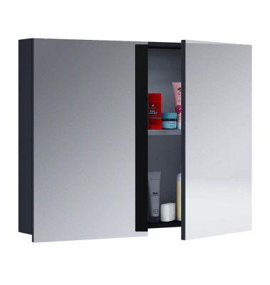 Spiegelschrank VCB 1 schwarz Spiegelschrank VCB 1 schwarz