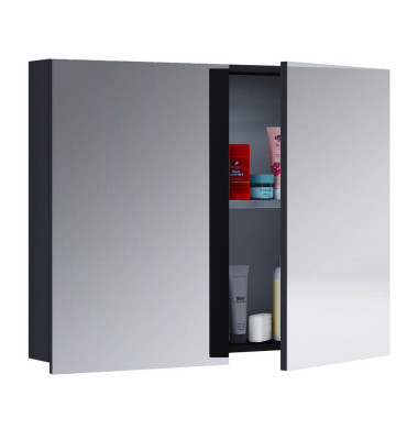 Spiegelschrank VCB 1 schwarz Spiegelschrank VCB 1 schwarz