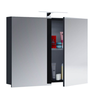 Spiegelschrank VCB 1 schwarz Spiegelschrank VCB 1 schwarz