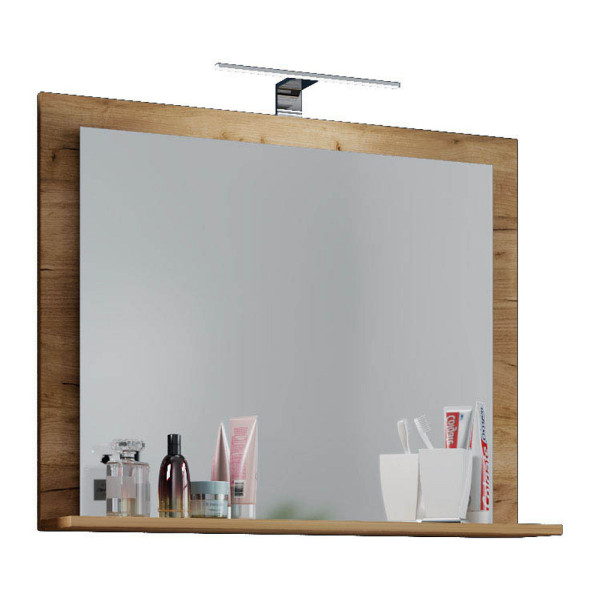 4051814384530 - Badspiegel rahmenlos Wandspiegel schlankes Design Maße ca H 55 x B 60 x T 17 cm Wandspiegel – Lendas 4051814384530 - Badspiegel rahmenlos Wandspiegel schlankes Design Maße ca H 55 x B 60 x T 17 cm Wandspiegel – Lendas