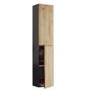 Badschrank VCB 11 honig-eiche / anthrazit