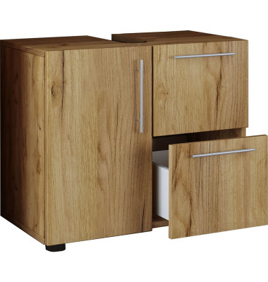 Waschbeckenunterschrank Flandu eiche Waschbeckenunterschrank Flandu eiche