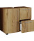 Waschbeckenunterschrank Flandu eiche
