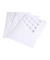 Sichtmappen Ordo Bee 29688,1 mit Wabenstanzungen, Papiergewicht: 120g/qm, A4, oben & seitlich offen, 