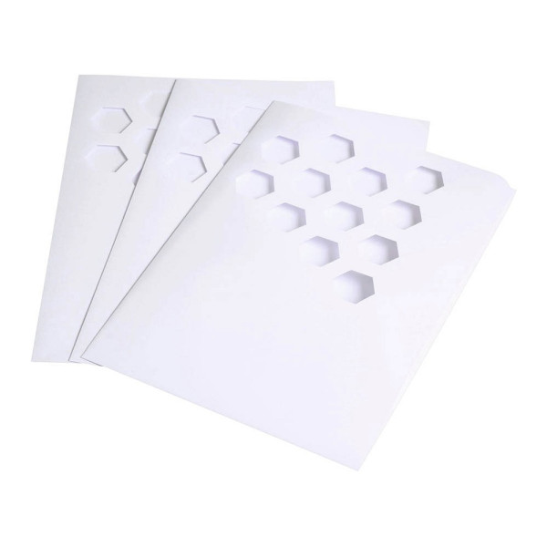 7611722020820 - Sichthüllen Ordo Bee 296881 mit Wabenstanzungen Papiergewicht 120g qm A4 oben & seitlich offen 7611722020820 100 Stück 7611722020820 - Sichthüllen Ordo Bee 296881 mit Wabenstanzungen Papiergewicht 120g qm A4 oben & seitlich offen 7611722020820 100 Stück