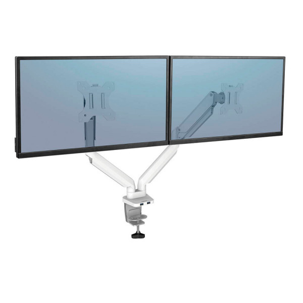 0043859764204 - AKTION Monitor-Halterung Platinum Series 8056301 weiß für 2 Monitore Tischklemme Tischbohrung mit 20 Euro CashBack