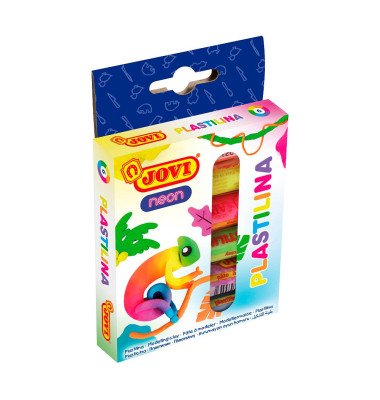 Knete PLASTILINA farbsortiert 6 Farben je Knete PLASTILINA farbsortiert 6 Farben je