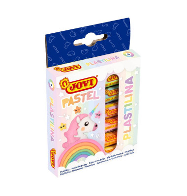 Knete PLASTILINA farbsortiert 6 Farben je