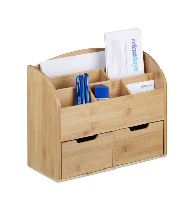 Schreibtisch-Organizer braun Schreibtisch-Organizer braun