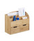 Schreibtisch-Organizer braun