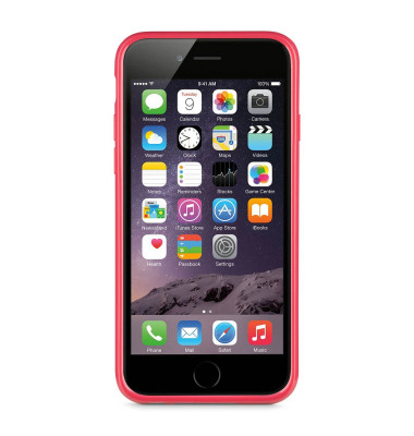 Grip Handy-Cover für Apple iPhone 6/6s rot