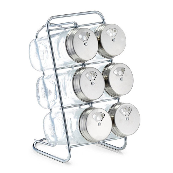 4003368196381 - Gewürzständer ZELLER PRESENT Gewürzstreuer silberfarben (silberfarben transparent) Gewürzständer Gewürzstreuer zum individuellen Befüllen 4003368196381 - Gewürzständer ZELLER PRESENT Gewürzstreuer silberfarben (silberfarben transparent) Gewürzständer Gewürzstreuer zum individuellen Befüllen