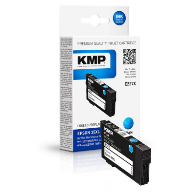 E227X cyan Tintenpatrone ersetzt EPSON 35XL / T3592XL