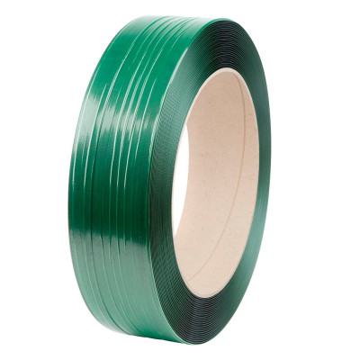 Umreifungsband Kunststoff grün 12,5 mm x 2500 m Umreifungsband Kunststoff grün 12,5 mm x 2500 m