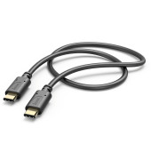 USB-Kabel 187294, 1,5m, USB-C auf USB-C, schwarz