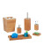 Badaccessoires-Set braun