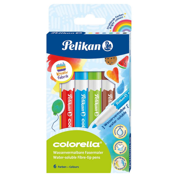 4012700817051 - Fasermaler Colorella C wv 6 6 ST in Faltschachtel Stift 4012700817051 - Fasermaler Colorella C wv 6 6 ST in Faltschachtel Stift