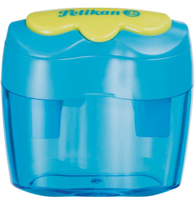 Dosenspitzer doppelt Flower blau