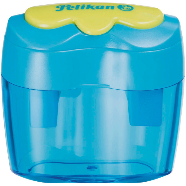 5 Stück Pelikan Dosenspitzer doppelt Flower blau 4012700700704 Pelikan