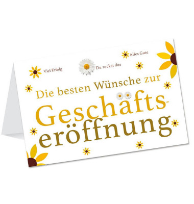 Glückwunschkarten LU2171 17,5cm x 11,5cm (BxH) 260g Motiv Chromopapier FSC