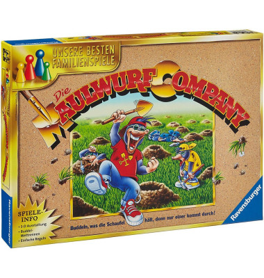 Die Maulwurf Company Brettspiel Die Maulwurf Company Brettspiel