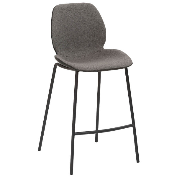 4032376015803 - Mayer Sitzmöbel Tresenhocker mySOLO Anthrazit-meliert Stoff 4 Metallfüße 4032376015803 - Mayer Sitzmöbel Tresenhocker mySOLO Anthrazit-meliert Stoff 4 Metallfüße