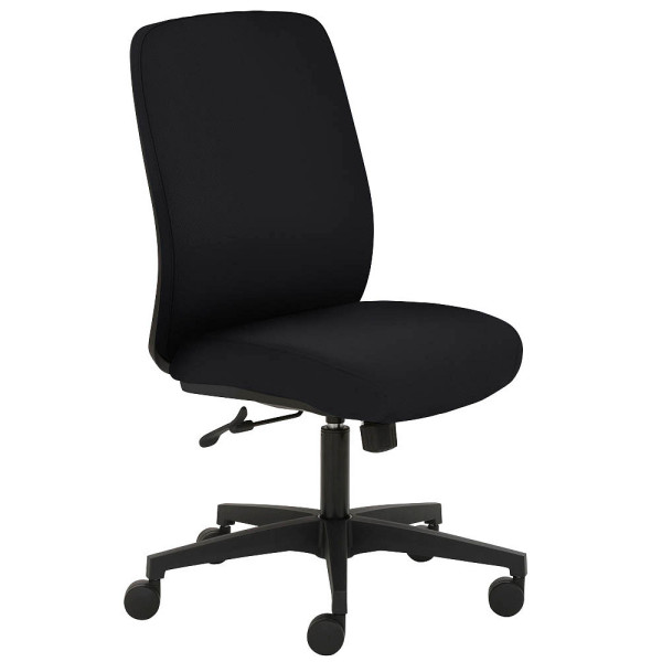 Mayer Bürostuhl myTRITON, schwarz / schwarz, bis 110kg, ohne Kopfstütze 4032376016794 Mayer