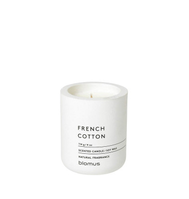 Duftkerzen FRENCH COTTON 65649 weiß 