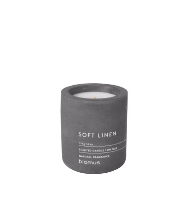 Duftkerzen SOFT LINEN 65653 grau 