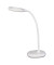 LED-Schreibtischlampe GALY, weiß, mit Standfuß, dimmbar