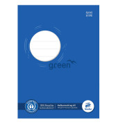 Heftumschl&auml;ge green blau Papier DIN A5