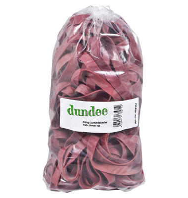 Gummibänder rot 10 x 130mm