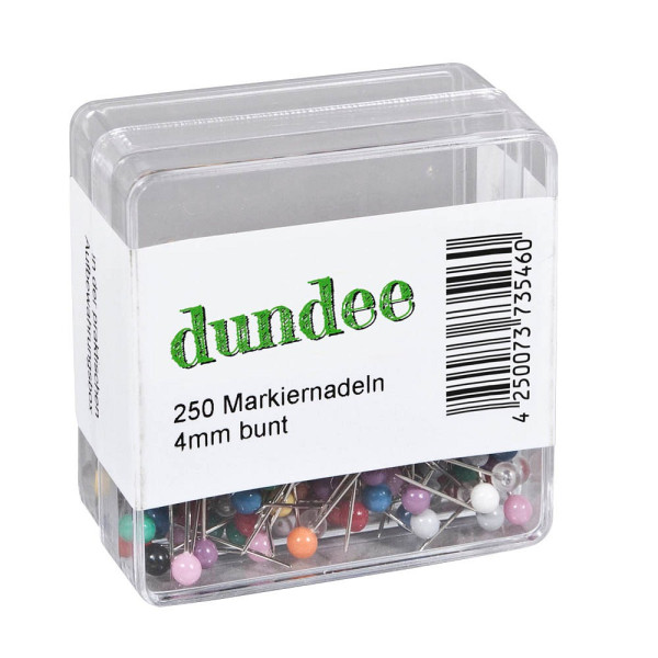 4250073735460 - Pinnnadeln farbsortiert 4250073735460 250 Stück 4250073735460 - Pinnnadeln farbsortiert 4250073735460 250 Stück