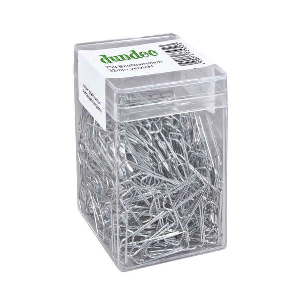 4250073735323 - Büroklammern silber glanzverzinkt 250 St 4250073735323 - Büroklammern silber glanzverzinkt 250 St