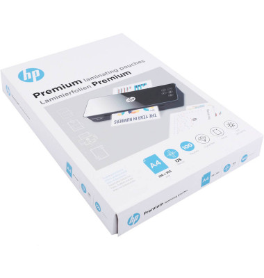 Laminierfolien Premium 9124, A4, 216x303mm, 125mic, gl&auml;nzend