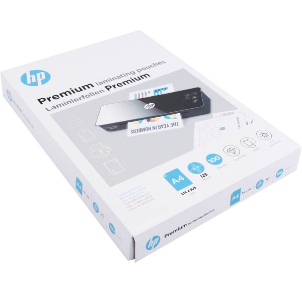 4030152091249 - Laminierfolien Premium 9124 A4 216x303mm 125mic glänzend 4030152091249 HP