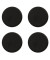 Magnete schwarz Ø 2,3 x 0,9 cm