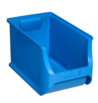 Sichtlagerkasten ProfiPlus Box 4H 456280 X8 Größe 4 außen: 355x205x200mm Polypropylen blau