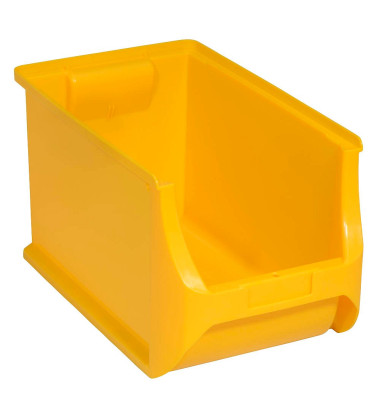 Sichtlagerkasten ProfiPlus Box 4H 456282 X8 Größe 4 außen: 355x205x200mm Polypropylen gelb
